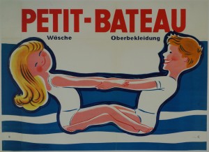 Petit-Bateau Vintage Poster